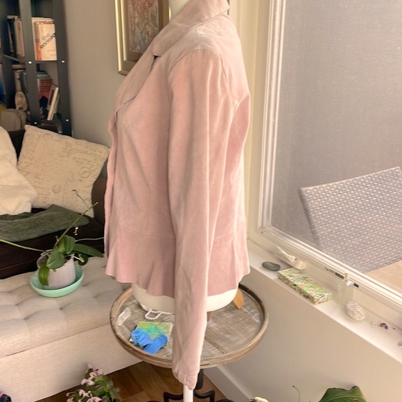 Uniform John Paul Richard’s Pink Suede Jacket Size M - Picture 7 of 8
